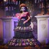 Barbie 2021 Dia De Muertos Doll (11.5-in) Wearing Traditional Embroidered Dress, Flower Crown & Calavera Face Paint, Gift for Collectors view 2