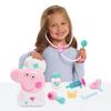 Peppa Pig Checkup Case Set with Carry Handle, 8-Piece Doctor Kit for Kids with Stethoscope, Kids Toys for Ages 3 Up by Just Play view 2