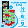 Point Games Googly Tower - Stacking Tower Game with Fun Design - Developmental & Interactive Puzzle, Test Stabilizing Skills- Ages 3+ view 2