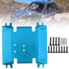 DAUERHAFT Durable RC Car Skid Plate,Perfect Size Rc Car Center Gear Box Mount Rc Car Skid Plate,Easy To Install with Screws,for 90018 90048 1/10 RC Car view 1