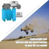 DAUERHAFT Durable RC Car Skid Plate,Perfect Size Rc Car Center Gear Box Mount Rc Car Skid Plate,Easy To Install with Screws,for 90018 90048 1/10 RC Car view 3