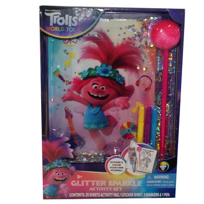 Trolls World Tour Glitter Sparkle Activity Set