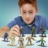 MEGA Halo Action Figure Building Toys Set, 20th Anniversary Character Collector Pack with 352 Pieces, 20 Poseable Articulation Figures, Kids or Adults view 2