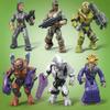 MEGA Halo Action Figure Building Toys Set, 20th Anniversary Character Collector Pack with 352 Pieces, 20 Poseable Articulation Figures, Kids or Adults view 4