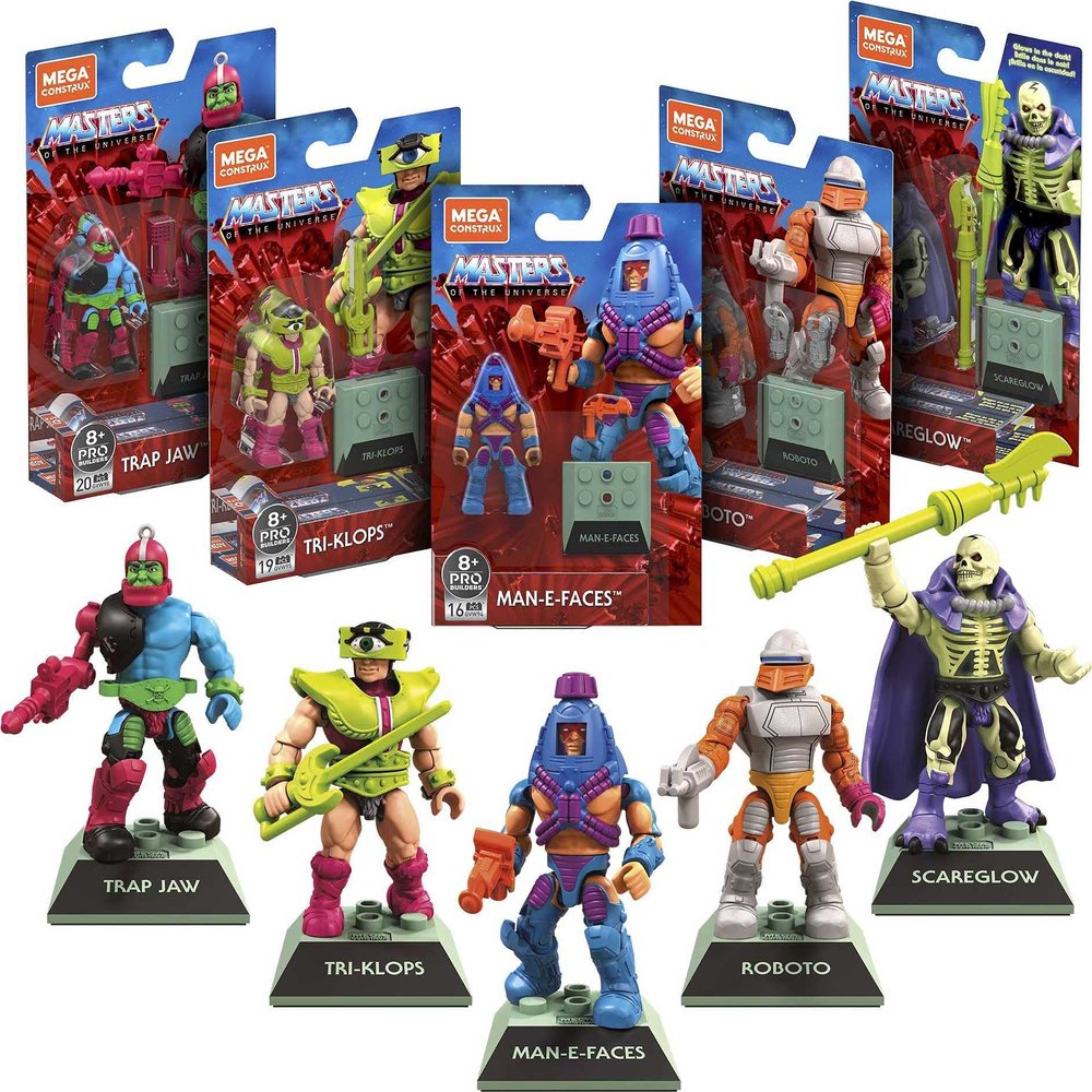 Mega Brands Masters of The Universe MCX Heroes Online Bundle