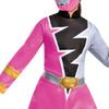 Disguise Pink Power Ranger Costume for Girls, Official Dino Fury Power Ranger Suit with Mask, Kids Size Small (4-6x) view 4