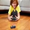 Hot Wheels Toy Car RC, 1:64 Scale Remote- Control The Batman Batmobile from The Movie, USB Rechargeable Controller, On- or Off-Track Racing view 2
