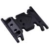 Hobbypark Aluminum Center Transmission Skid Plate Mount for Axial SCX10 II Upgrades 1/10 RC Crawler 90046 90047 Parts (Black, 4 Hole Version) view 2