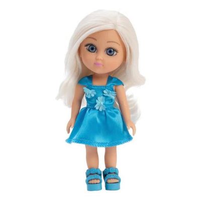 Adora Super Cuddly Fairy Garden Friends Doll Set with Color - Changing Hair, Blue Dress in Floral Applique and Matching Sandals Birthday Gift for Ages 3+ - Bluebell
