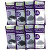 WireJewelry Brazilian Rock Tumbler Refill Kit - 3 Lbs. of Brazilian Stone Mix and 2 Batches of 4 Step Abrasive Grit and Polish view 2