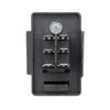12volt 6volt Accelerator Foot Pedal Reset-Control Switch for Kids Ride On Cars, Children Electric Ride On Toys Replacement Parts Black 6-pin Socket view 4