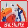 Hot Wheels Monster Trucks T-Rex Volcano Playset with 1:64 Scale Race Ace Toy Truck & 1 Toy Car, Track Set with Dinosaur Nemesis view 4