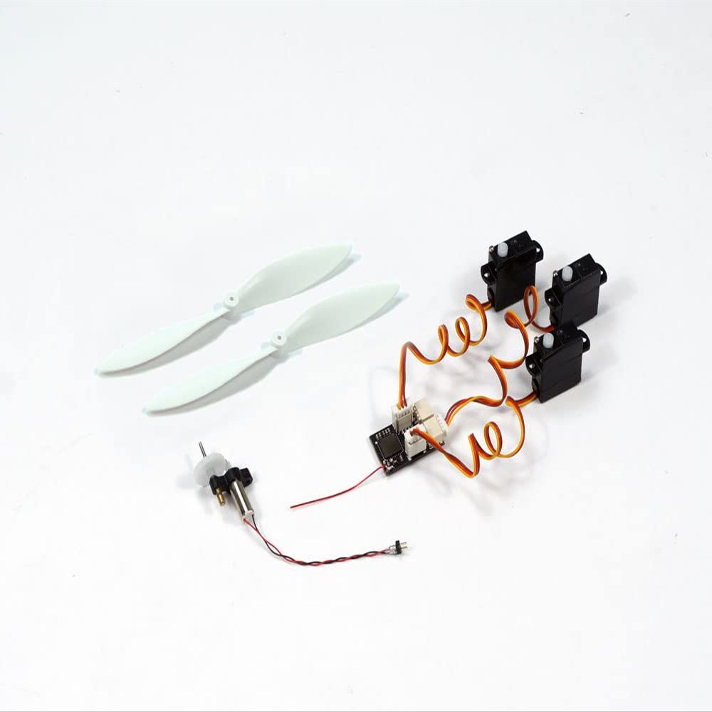 DIY Micro Brushed Power System with 4x12 Brushed Motor,Micro Prop,Micro Receiver for RC Micro Mini Indoor Airpalne (BLPS412SV-144)