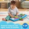Fisher-Price Baby Learning Toy Laugh & Learn 123 Schoolbook with Music Lights & Activities for Developmental Play Infants Ages 6+ Months view 2