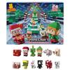 Mattel Minecraft Mini Figures 2021 Advent Calendar, One A Day Storytelling Fun with Minecraft Characters and Stickers, Holiday Activity Gift, for Kids Age 6 Years & Older view 1