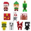Mattel Minecraft Mini Figures 2021 Advent Calendar, One A Day Storytelling Fun with Minecraft Characters and Stickers, Holiday Activity Gift, for Kids Age 6 Years & Older view 2
