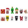 Mattel Minecraft Mini Figures 2021 Advent Calendar, One A Day Storytelling Fun with Minecraft Characters and Stickers, Holiday Activity Gift, for Kids Age 6 Years & Older view 3