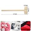 50 Pcs Mini Wooden Hammers for Breakable Chocolate Bulk, Natural Wood Toy Mallets for Kids view 2