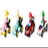 Hot Wheels Mario Kart Track Set & Toy Car, Piranha Plant Slide Playset with First-Appearance Yoshi Kart Vehicle & Gravity Launcher view 1