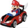 Hot Wheels Mario Kart Track Set & Toy Car, Piranha Plant Slide Playset with First-Appearance Yoshi Kart Vehicle & Gravity Launcher view 2