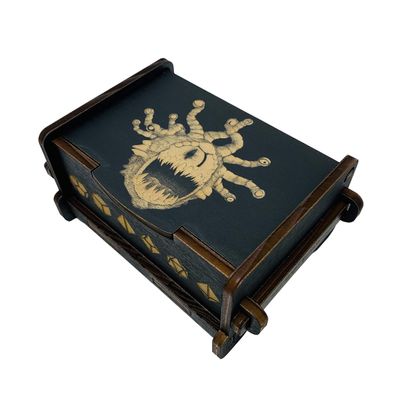 Dice Box - Black - Beholder - 6x4x3