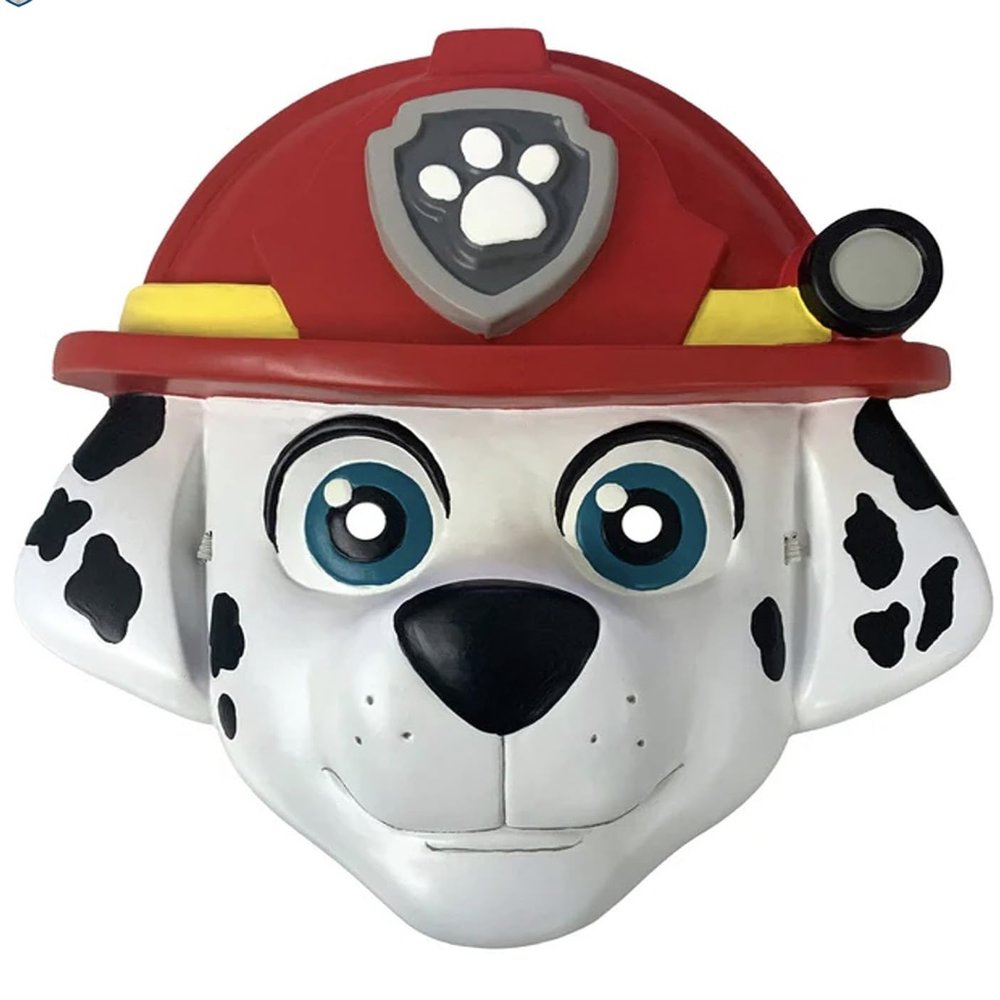 Rubies Child's Paw Patrol Marshall Plastic Half-Mask, One Size