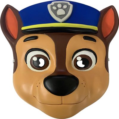Rubies Child's Paw Patrol Chase Plastic Half-Mask, One Size