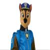 Rubies Child's Paw Patrol Chase Plastic Half-Mask, One Size view 2