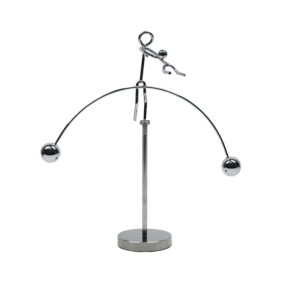 Magictech Steel Balance Tumbler Kinetic Art Balance Toy Decompressive Science Psychology Home Office Decor Desk PH01