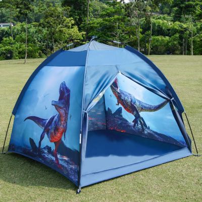 Dinosaur Tent for Kids with Real Dinosaur Theme Kids Play Tent Indoor and Outdoor Tent for Kids Dinosaur Toys for Boys & Girls to Have Fun