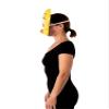 Rubies Unisex Warner Bros. Space Jam Tweety Bird Plastic Half-Mask, One Size view 2