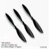 AEO 76mm/ 100mm 3" 4" Plastic Propeller for DIY RC Micro Mini Indoor Airpalne (LS-E23-4x3) view 2