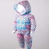 Kaerm Toddler Baby Girls 3 Pcs Colorful Fish Scale Hoodie Top with Pants Headband Sportwear Set Performance Party PinkPurple 12-18 Months view 4