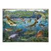 Cobble Hill 1000 Piece Puzzle - Hooked On Fishing - Sample Poster Included view 2