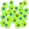 ArtCreativity Glow in the Dark Eye Bouncing Balls - Bulk Pack of 12  1.25 Inch High Bounce Bouncy Balls for Kids, Glowing Party Favors and Goodie Bag Fillers for Boys and Girls view 1