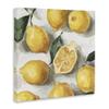 Stupell Industries Soft Yellow Citrus Lemon Pile Over White, Designed by Emma Caroline Canvas Wall Art, 24 x 24 view 3