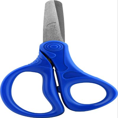 Maped Helix USA - 5 Inch Blunt School Scissors Bulk Pack - Classroom Safety - Enhanced Cutting Precision - Sturdy & Reliable - Pack of 50