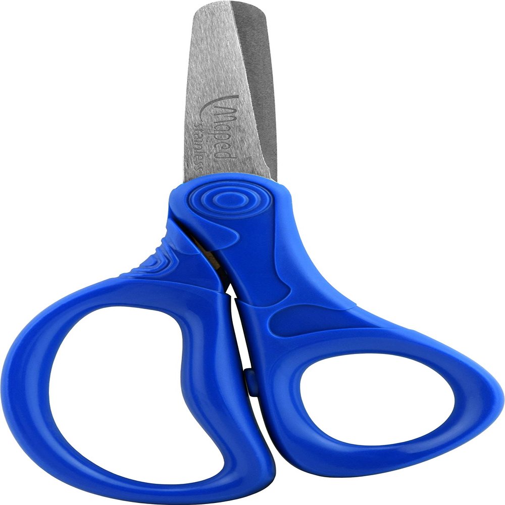 Maped Helix USA - 5 Inch Blunt School Scissors Bulk Pack - Classroom Safety - Enhanced Cutting Precision - Sturdy & Reliable - Pack of 50