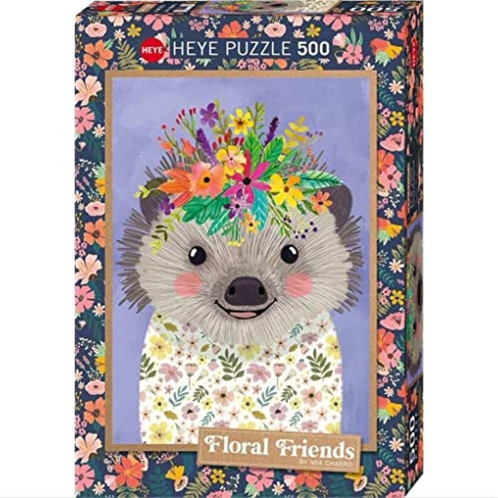 500 pcs, Funny Hedgehog