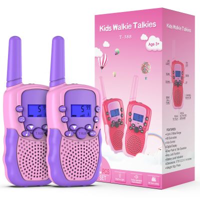 Selieve Toys for 5-12 Year Old Children's, Walkie Talkies for Kids 22 Channels 2 Way Radio Toy with Backlit LCD Flashlight, 3 Miles Range for Outside, Camping, Hiking