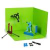 Zing Klikbot Zanimation Studio - Includes 2 Klikbots, Phone Stand/Holder and 2 Sided Backdrop Screen, for Ages 6 and Up view 1