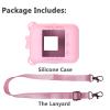 JCHPINE Silicone Cover Case for Bitzee Interactive Digital Pet and Case, Protective Skin Sleeve for Bitzee Virtual Electronic Pets Accessories (for Original 15 Animals) (Pink) view 3
