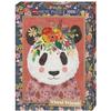 1000 pcs, Cuddly Panda, Floral view 1