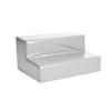 Foamnasium Toddler Step, Indoor Foam Playset, Soft Toddler and Active Kids Play Foam Step for Crawling, Climbing, Sliding and Jumping, Made in The US, Gull Gray view 1