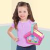 Peppa Pig Let's Have a Picnic Set, Travel Toy with Handle Includes 4 Settings and Play Food, 15-Pieces, Kids Toys for Ages 3 Up by Just Play view 2