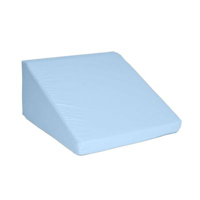 Foamnasium Wedge, Indoor Foam Playset, Soft Toddler and Active Kids Play Foam Wedge for Crawling, Climbing, Sliding and Jumping, Made in The US, Baby Blue
