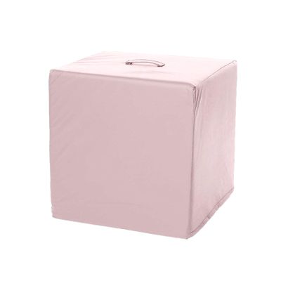 foamnasium Large Block, Indoor Foam Playset, Soft Toddler and Active Kids Play Foam Block for Crawling, Climbing, and Jumping, Made in The US, Pink