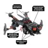 Snap Ships  KOMPLEX Hammerjaw K.L.A.W. Gunship  Building Toy Sets  3 Builds  Ages 8+ view 3