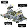 Snap Ships Forge Claymore CR-76 Combat Transport -- Build to Battle -- Features Moving Pieces and Real Firing Action -- Ages 8+ view 2