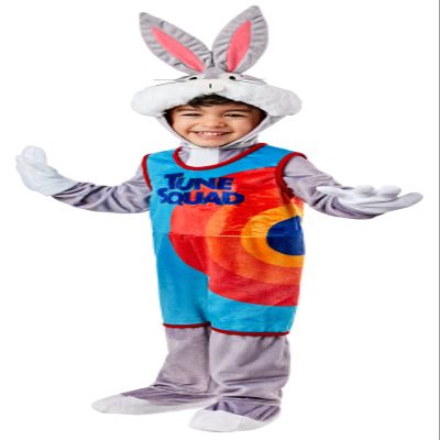 Rubies Looney Tunes Space Jam: Bugs Bunny Costume for Toddlers, Unisex Toddler